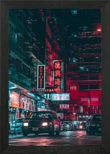 Neon hong kong - neon, street