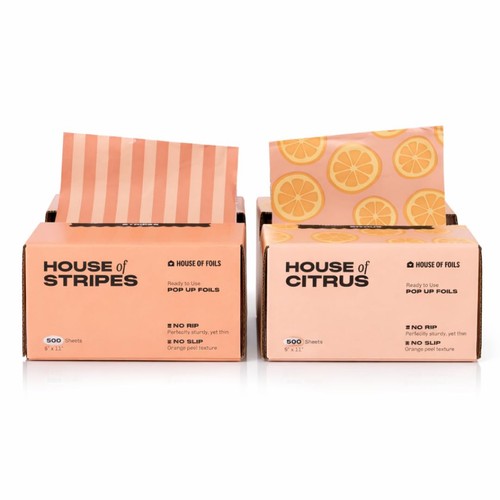 Cute pop hair foils - up, 1000