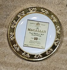 RARE Macallan 10 Year Old Single Malt Scotch Whisky Golf Ball Putting Marker