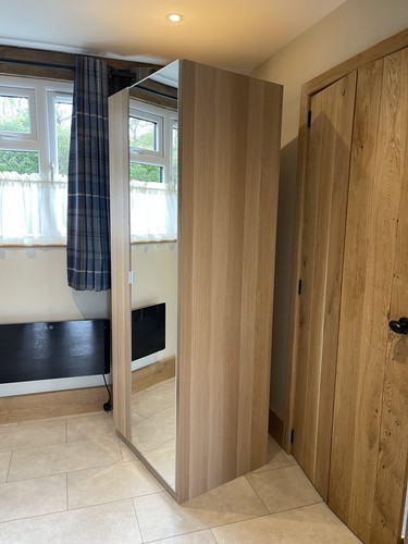 Ikea beech effect wardrobe - ikea,
