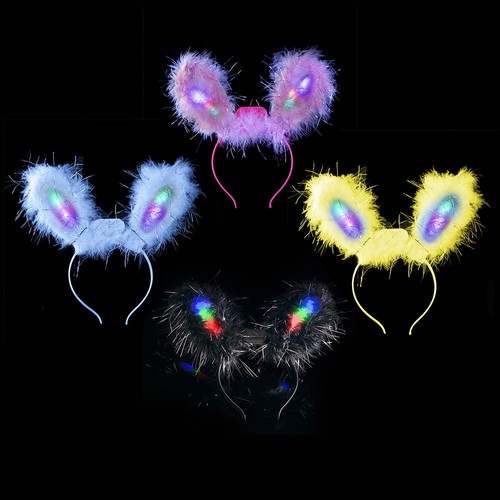 Led flashing bunny - bunny, ears