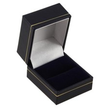 Wood Leather Ring Earring box leatherette Pendant Bracelet wooden Necklace SALE 