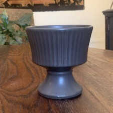 Vintage Floraline 470 USA Ceramic McCoy Pottery Pedestal Planter Pot 4.5”H