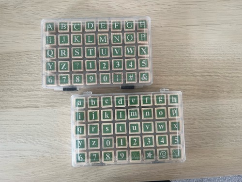 Set two alphabet letter - set,