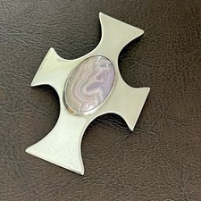 Large vintage sterling silver