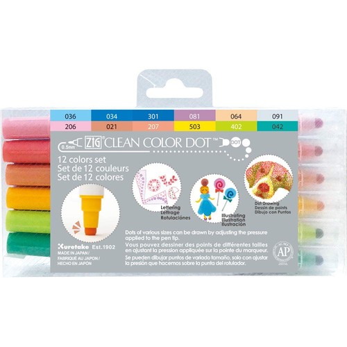 Kuretake zig clean - clean, dot