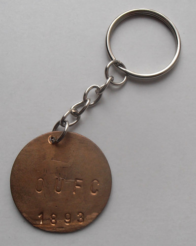 Oswestry united keyring - oswestry, fc