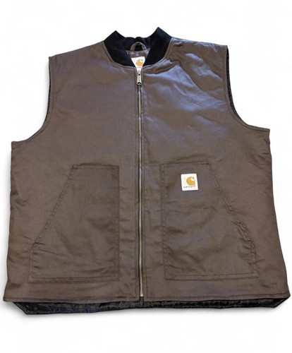 Rework carhartt brown quilted - carhartt,