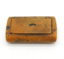 Georgian Burr Walnut Treen