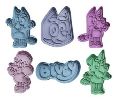 Bluey Cookie Cutters + insert - approx. 8cm