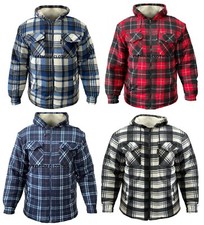 Mens Womens Hooded Fur Sherpa