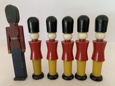 Vintage Wooden Painted