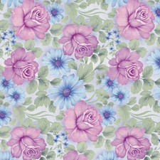 Floral Pink Table cloth wipe clean Waterproof  PVC Vinyl Table Cover Protector