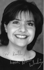 NINA WADIA HAND SIGNED PHOTO ACTRESS EASTENDERS DR WHO GOODNESS GRACIOUS