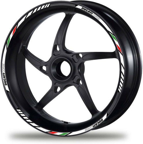 Ducati corse wheel decals - ducati,