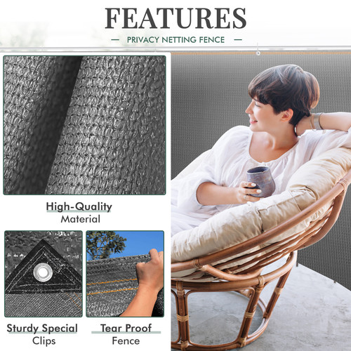Privacy screen netting - privacy, 95%