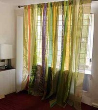 2 Pc Indian Old Recycle Silk