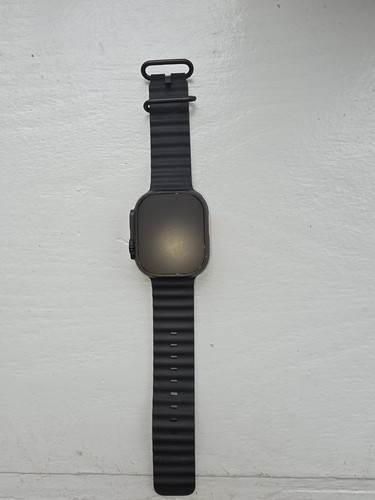 Black smart watch - watch, ultra