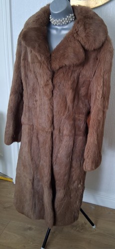 Real coney vintage fur coat - real,