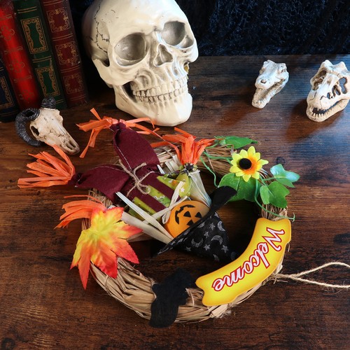 Halloween hanging tag with - halloween,