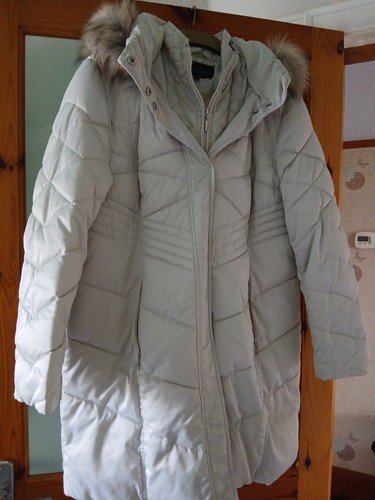 Centigrade winter white coat - winter,