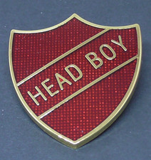 School Badge Head Boy Fattorini Maker Good Quality