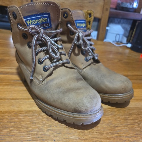 Wrangler boots brown - wrangler, nubuck