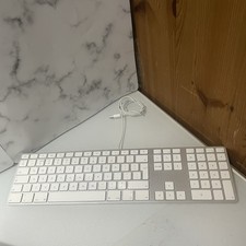 Apple A1243 Wired Usb Aluminium Numeric Keyboard Fully Working, Good Condition