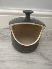 Le Creuset Stoneware Salt Pig Dark Grey 0.3l/10oz Excellent Condition