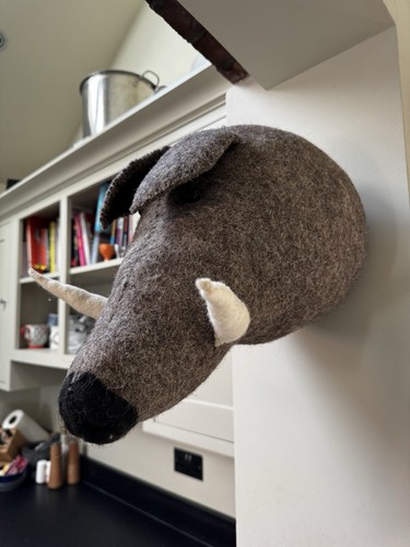 Animal head wall decor home - 3d,