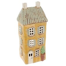 Village Pottery Tall Yellow