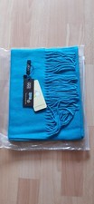 UGG bright blue scarf 100%