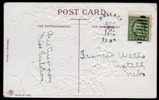 1914 Wallace Nebraska rimless