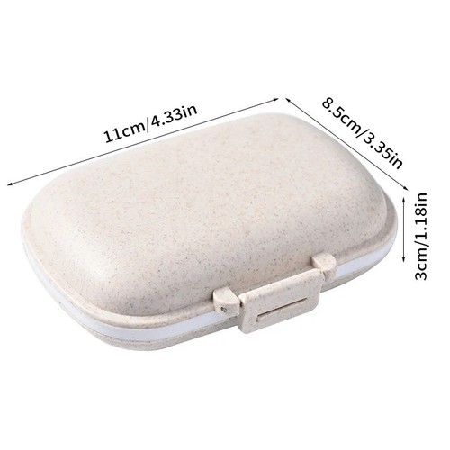 Grid travel pill box - grid,