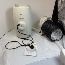 S&P TD 800/200 SILENT FAN HYDRO  INDUSTRIAL KITCHEN EXTRACTOR INLINE USED 