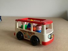 Fisher Price vintage mini bus