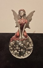 Pewter fairy figurine - pewter,