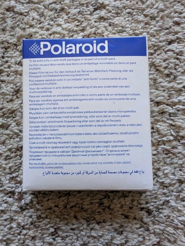Vintage polaroid type - polaroid, 600