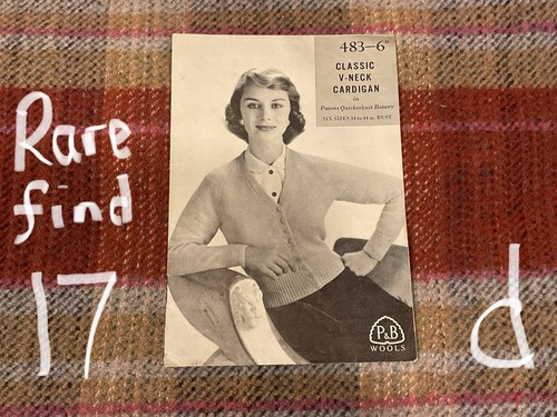 Vintage 1950s patons - 1950s, &