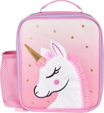 Polar Gear Kids School Insulated Cool Cooler Lunch Tote Bag  Pink Unicorn