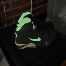 Nike Air Force 180 Sneakers Shoes Men's Size 8.5 Mid Glow In The Dark / Gray