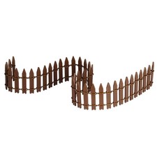 Lemax Wired Wooden Fence