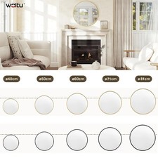 Round Wall Hanging Mirror
