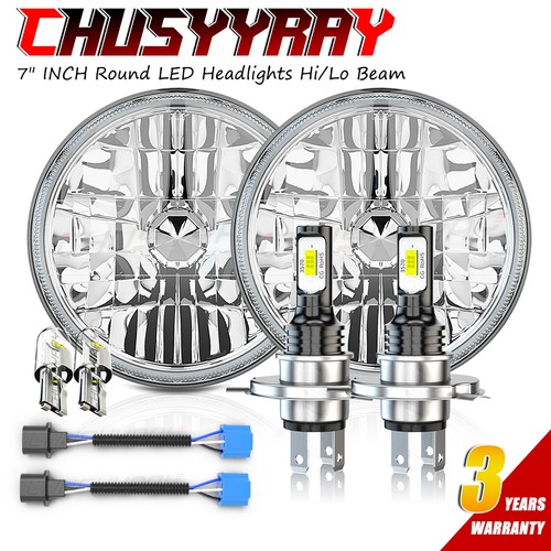 Inch round led headlight - inch,