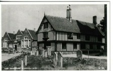 EYE, SUFFOLK - THE GRAMMAR SCHOOL B&W  POSTCARD 
