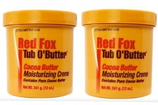 2x Red Fox Tub O' Butter Cocoa