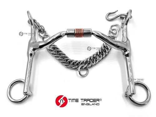 Ported weymouth pelham horse - pelham,