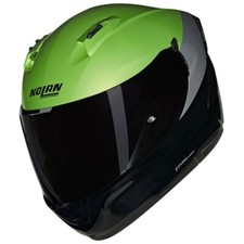 Nolan N60-6 Vern Speciale Full Face Motorcycle Helmet - Green/Black/Grey