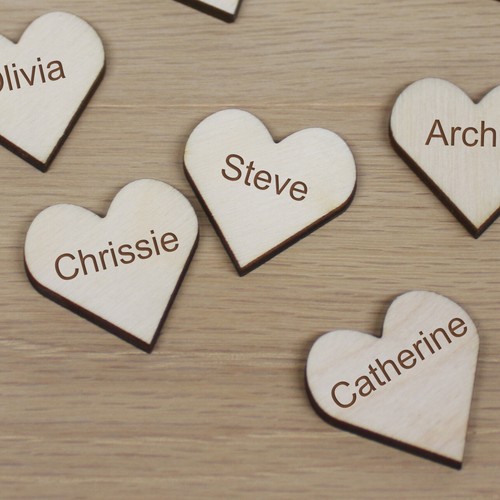 Personalised engraved wooden - engraved,
