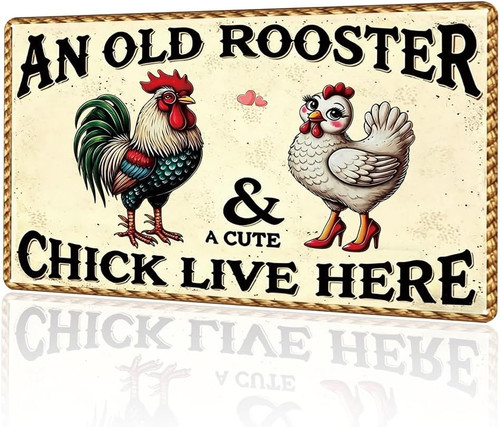 Vintage old rooster a - &,